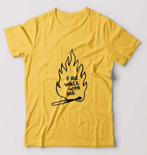 Load image into Gallery viewer, Twin Peaks Fire Walk With Me T-Shirt for Men-Golden Yellow-Ektarfa.online
