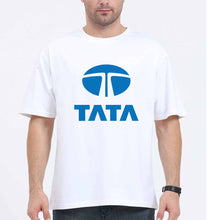 Load image into Gallery viewer, Tata Oversized T-Shirt for Men-White-Ektarfa.online
