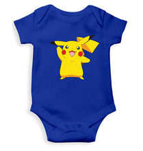 Load image into Gallery viewer, Pikachu Kids Romper Kids Romper For Baby Boy/Girl-0-5 Months(18 Inches)-Royal Blue-Ektarfa.online
