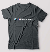Load image into Gallery viewer, BMW Motorsport T-Shirt for Men-S(38 Inches)-Steel grey-Ektarfa.online

