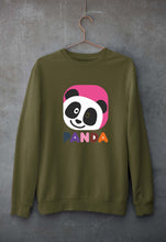 Load image into Gallery viewer, Panda Unisex Sweatshirt for Men/Women-Olive Green-Ektarfa.online
