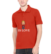 Load image into Gallery viewer, Messi Polo T-Shirt for Men-S(38 Inches)-Red-Ektarfa.co.in
