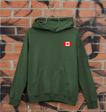 Load image into Gallery viewer, Canada Flag Unisex Hoodie for Men/Women-Dark Green-Ektarfa.online
