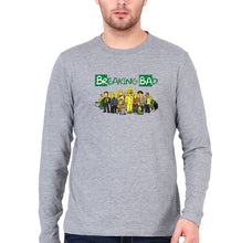 Load image into Gallery viewer, Breaking Bad Full Sleeves T-Shirt for Men-Grey Melange-Ektarfa.online
