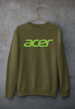 Load image into Gallery viewer, Acer Unisex Sweatshirt for Men/Women-S(40 Inches)-Olive Green-Ektarfa.online
