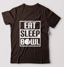 Load image into Gallery viewer, Bowling T-Shirt for Men-Coffee Brown-Ektarfa.online
