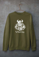 Load image into Gallery viewer, Viking Unisex Sweatshirt for Men/Women-Olive Green-Ektarfa.online
