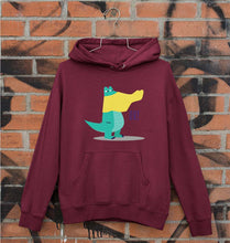 Load image into Gallery viewer, Crocodile Unisex Hoodie for Men/Women-Maroon-Ektarfa.online
