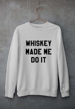 Load image into Gallery viewer, Whiskey Unisex Sweatshirt for Men/Women-S(40 Inches)-Grey Melange-Ektarfa.online
