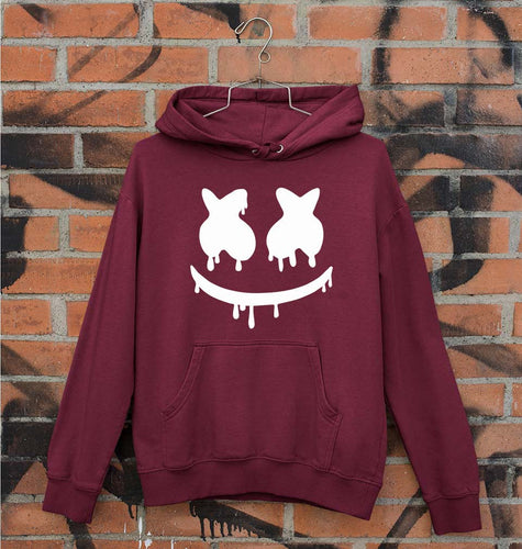 Marshmello Unisex Hoodie for Men/Women-Maroon-Ektarfa.online