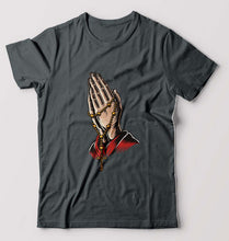 Load image into Gallery viewer, Christian T-Shirt for Men-S(38 Inches)-Steel grey-Ektarfa.online
