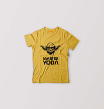 Load image into Gallery viewer, Yoda Star Wars Kids T-Shirt for Boy/Girl-Golden Yellow-Ektarfa.online
