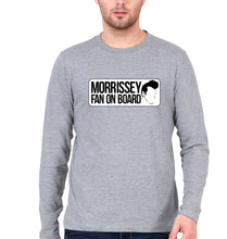 Load image into Gallery viewer, Morrissey Full Sleeves T-Shirt for Men-Grey Melange-Ektarfa.online
