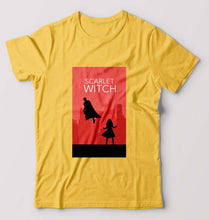 Load image into Gallery viewer, Scarlet Witch Wanda T-Shirt for Men-Yellow-Ektarfa.online
