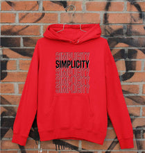 Load image into Gallery viewer, Simplicity Unisex Hoodie for Men/Women-S(40 Inches)-Red-Ektarfa.online
