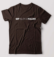 Load image into Gallery viewer, Scuderia AlphaTauri T-Shirt for Men-Coffee Brown-Ektarfa.online
