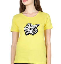Load image into Gallery viewer, Lil Uzi Vert (LUV) T-Shirt for Women-Yellow-Ektarfa.online
