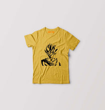 Load image into Gallery viewer, Anime Goku Kids T-Shirt for Boy/Girl-Golden Yellow-Ektarfa.online
