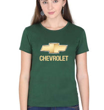 Load image into Gallery viewer, Chevrolet T-Shirt for Women-Dark Green-Ektarfa.online
