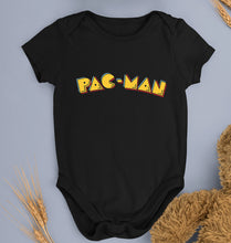 Load image into Gallery viewer, Pacman Kids Romper For Baby Boy/Girl-0-5 Months(18 Inches)-Black-Ektarfa.online
