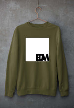 Load image into Gallery viewer, EDM Unisex Sweatshirt for Men/Women-S(40 Inches)-Olive Green-Ektarfa.online
