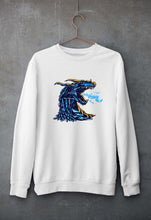 Load image into Gallery viewer, Dragon Unisex Sweatshirt for Men/Women-S(40 Inches)-White-Ektarfa.online
