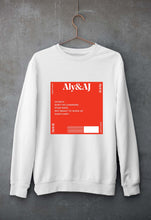 Load image into Gallery viewer, Aly &amp; AJ Unisex Sweatshirt for Men/Women-White-Ektarfa.online
