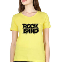 Load image into Gallery viewer, Queen Rock Band T-Shirt for Women-XS(32 Inches)-Yellow-Ektarfa.online
