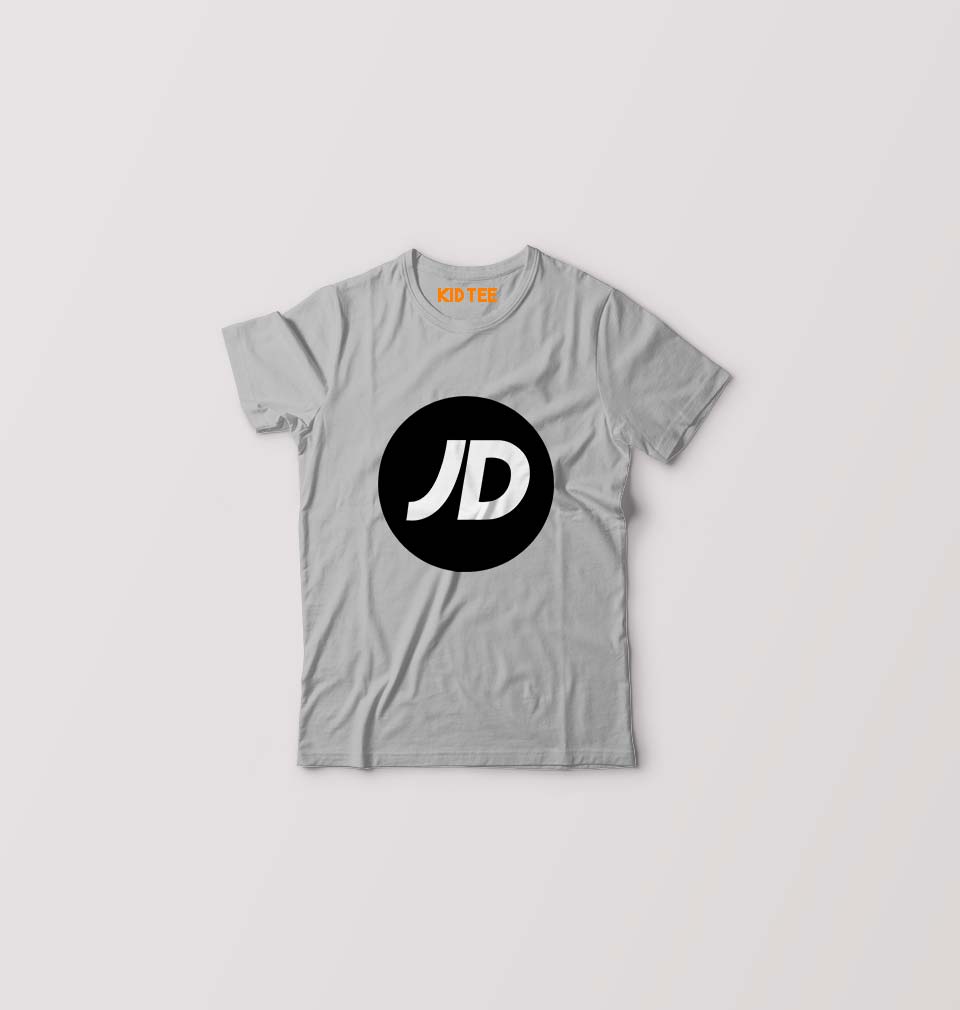 JD Sports Kids T-Shirt for Boy/Girl-0-1 Year(20 Inches)-Grey-Ektarfa.online