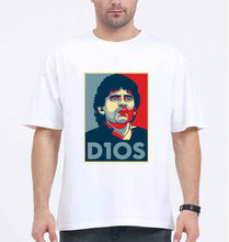 Load image into Gallery viewer, Diego Maradona Oversized T-Shirt for Men-White-Ektarfa.online
