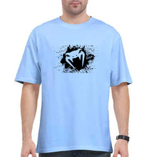 Load image into Gallery viewer, UFC Venum Oversized T-Shirt for Men-Baby Blue-Ektarfa.online
