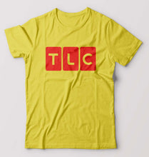 Load image into Gallery viewer, TLC T-Shirt for Men-S(38 Inches)-Yellow-Ektarfa.online
