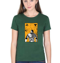 Load image into Gallery viewer, The Rock T-Shirt for Women-XS(32 Inches)-Dark Green-Ektarfa.online
