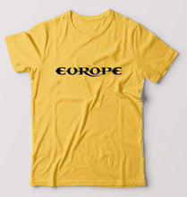 Load image into Gallery viewer, Europe T-Shirt for Men-Golden Yellow-Ektarfa.online
