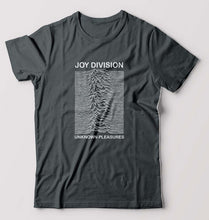 Load image into Gallery viewer, Joy Division T-Shirt for Men-S(38 Inches)-Steel grey-Ektarfa.online
