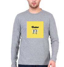 Load image into Gallery viewer, BTS Butter Full Sleeves T-Shirt for Men-Grey-Ektarfa.online
