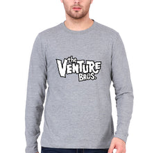 Load image into Gallery viewer, The Venture Bros Full Sleeves T-Shirt for Men-Grey Melange-Ektarfa.online
