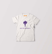 Load image into Gallery viewer, New York University Kids T-Shirt for Boy/Girl-White-Ektarfa.online
