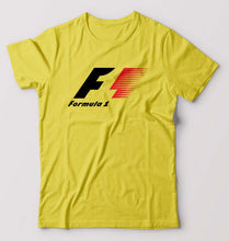Load image into Gallery viewer, Formula 1(f1) T-Shirt for Men-Yellow-Ektarfa.online
