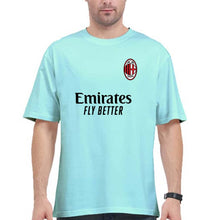 Load image into Gallery viewer, A.C. Milan 2021-22 Oversized T-Shirt for Men-Mint-Ektarfa.online
