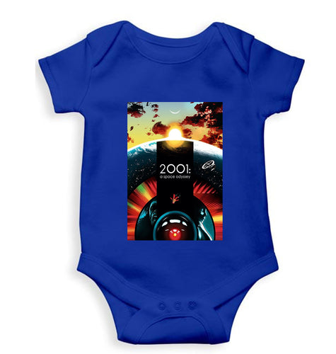 2001 A Space Odyssey Kids Romper For Baby Boy/Girl-0-5 Months(18 Inches)-Royal Blue-Ektarfa.online