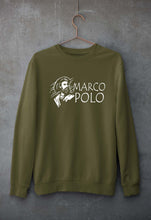 Load image into Gallery viewer, Marco Polo Unisex Sweatshirt for Men/Women-Olive Green-Ektarfa.online
