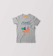 Load image into Gallery viewer, Nope Kids T-Shirt for Boy/Girl-Grey-Ektarfa.online
