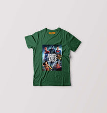 Load image into Gallery viewer, Justice League Kids T-Shirt for Boy/Girl-Dark Green-Ektarfa.online

