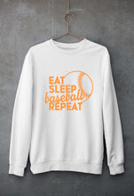 Load image into Gallery viewer, Baseball Unisex Sweatshirt for Men/Women-White-Ektarfa.online
