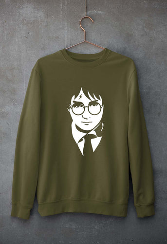 Harry Potter Unisex Sweatshirt for Men/Women-Olive Green-Ektarfa.online