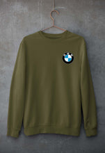 Load image into Gallery viewer, BMW Unisex Sweatshirt for Men/Women-S(40 Inches)-Olive Green-Ektarfa.online
