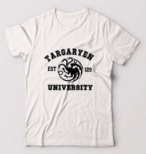 Load image into Gallery viewer, House Targaryen (GOT) T-Shirt for Men-White-Ektarfa.online
