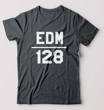 Load image into Gallery viewer, EDM T-Shirt for Men-S(38 Inches)-Steel grey-Ektarfa.online
