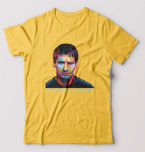 Load image into Gallery viewer, Messi T-Shirt for Men-Golden Yellow-Ektarfa.online
